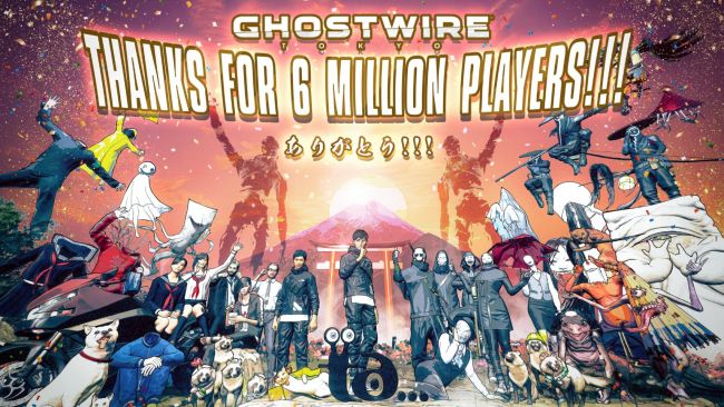 Seks millioner mennesker har spilt Ghostwire Tokyo