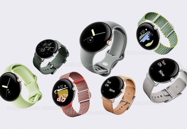Her er flere billeder af det nye Google Pixel smartwatch