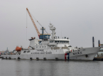 Taiwan tager en udenlandsk diplomatisk delegation med p&aring; en kystvagtpatrulje ud for Kinas kyst