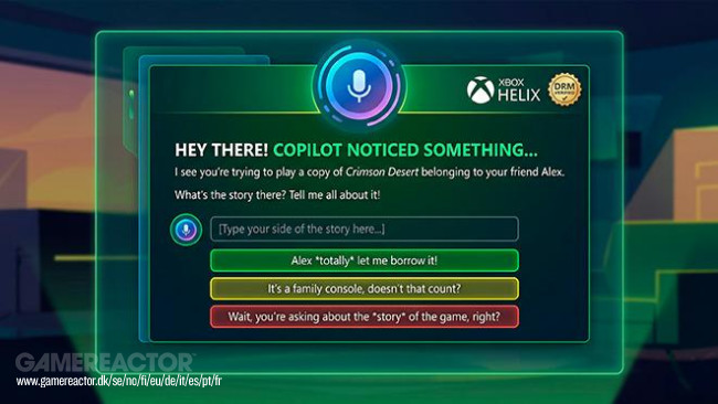 Lækkede screenshots viser Copilot-baseret DRM på Project Helix