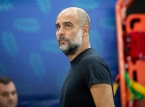 Det italienske fodboldforbund tog til Barcelona for at fors&oslash;ge at overtale Pep Guardiola til at blive deres cheftr&aelig;ner