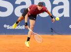 Flavio Cobollis reaktion efter at hans rival trak sig og n&aring;ede sin f&oslash;rste Grand Slam-finale