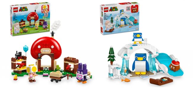 Yderligere to LEGO Super Mario udvidelsessæt rammer forhandlerne op til jul
