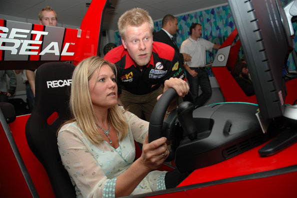 Pitstop party hos Pan Vision