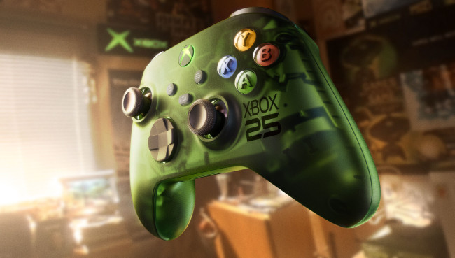 Microsoft hylder den originale Xbox med en gennemsigtig grøn Series X