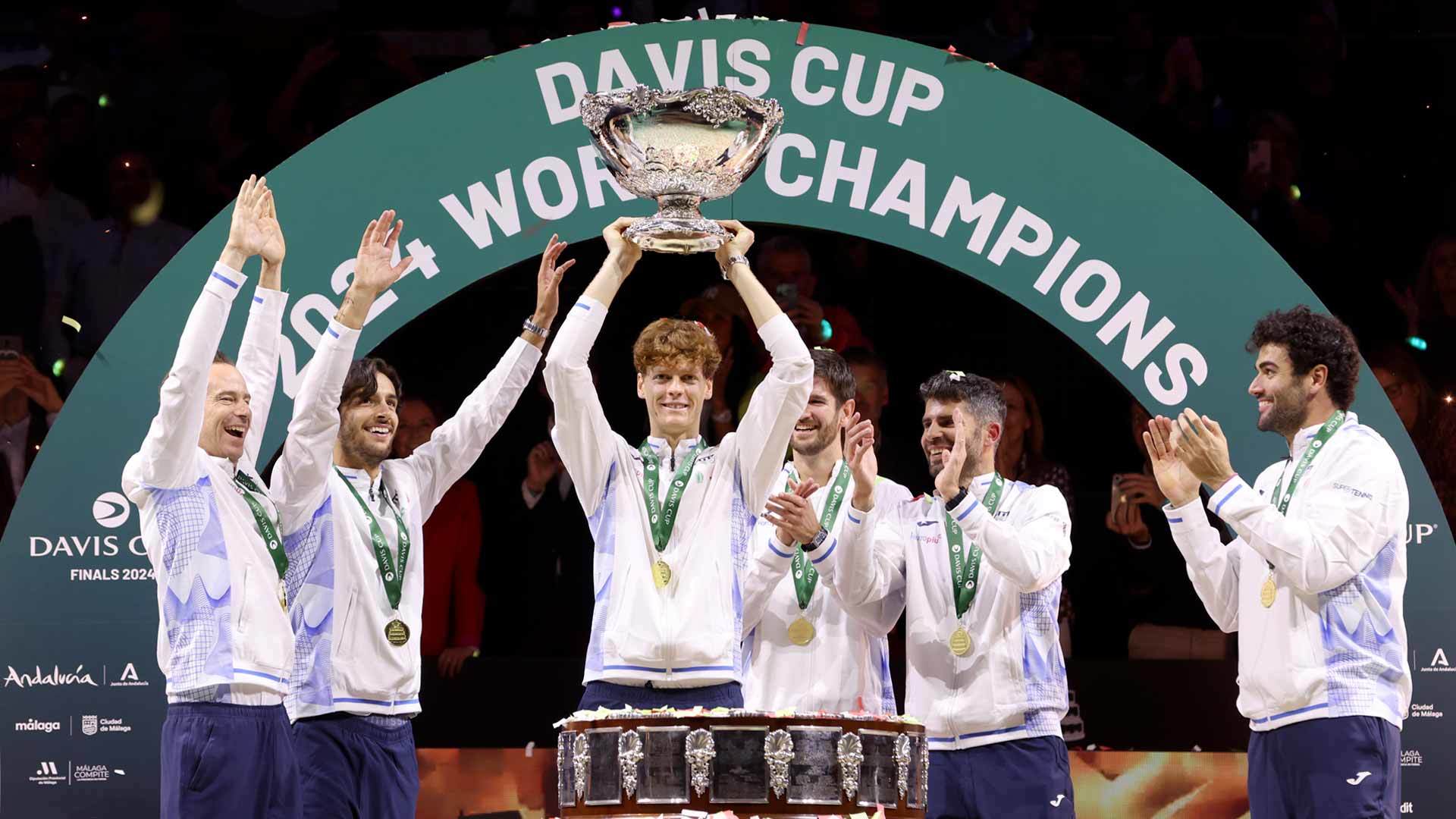 Italien er det første land til at vinde Davis Cup og Billie Jean King Cup samme år