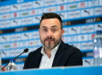 Marseilles manager Roberto De Zerbi forlader frivilligt sit job efter et 5-0 nederlag i Le Classsique