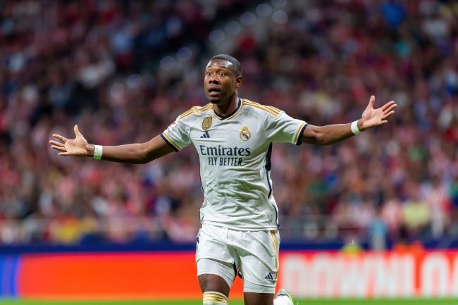 David Alaba slutter sig til Real Madrids trupliste efter ikke at have spillet siden 2023