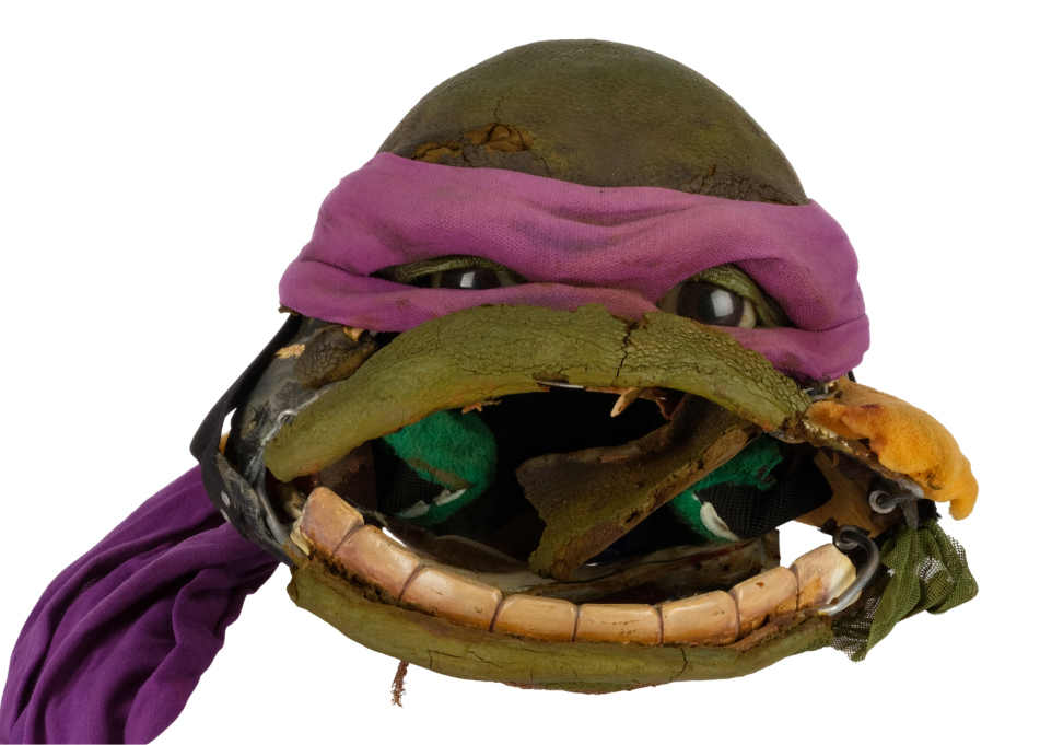 En skræmmende Donatello-maske fra Teenage Mutant Ninja Turtles III går for vanvittigt mange penge