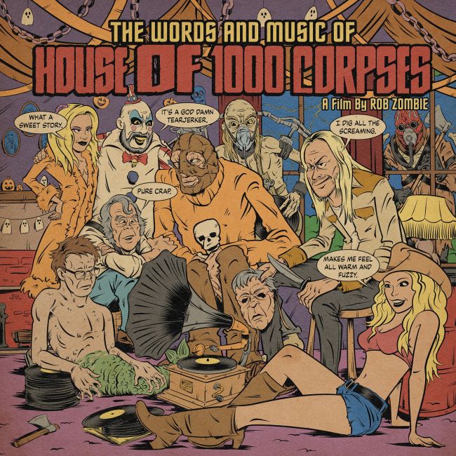Lyden fra Rob Zombie's House of 1000 Corpses bliver udgivet på vinyl