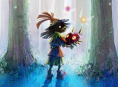 Den gamle og nye udgave af Majora's Mask side om side