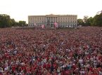 Tusinder "ror" i Oslo for at fejre Norges historiske VM-run