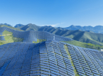 Kinas solenergiboom g&aring;r ned ad bakke efter en top i 2025