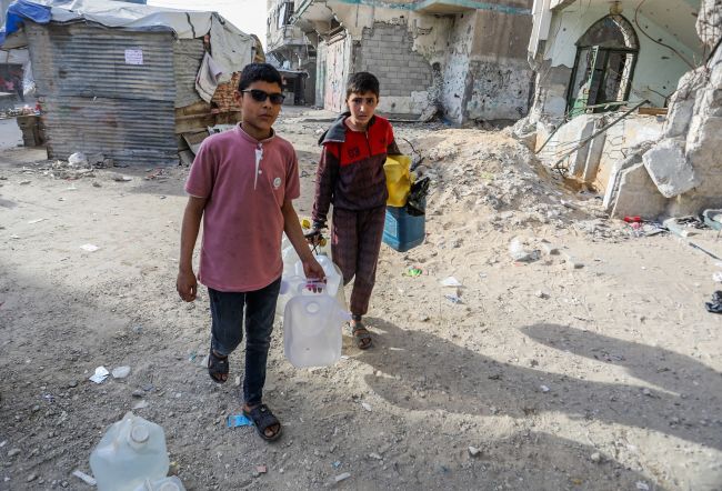 Storbritannien, Frankrig og Tyskland presser på for våbenhvile i Gaza