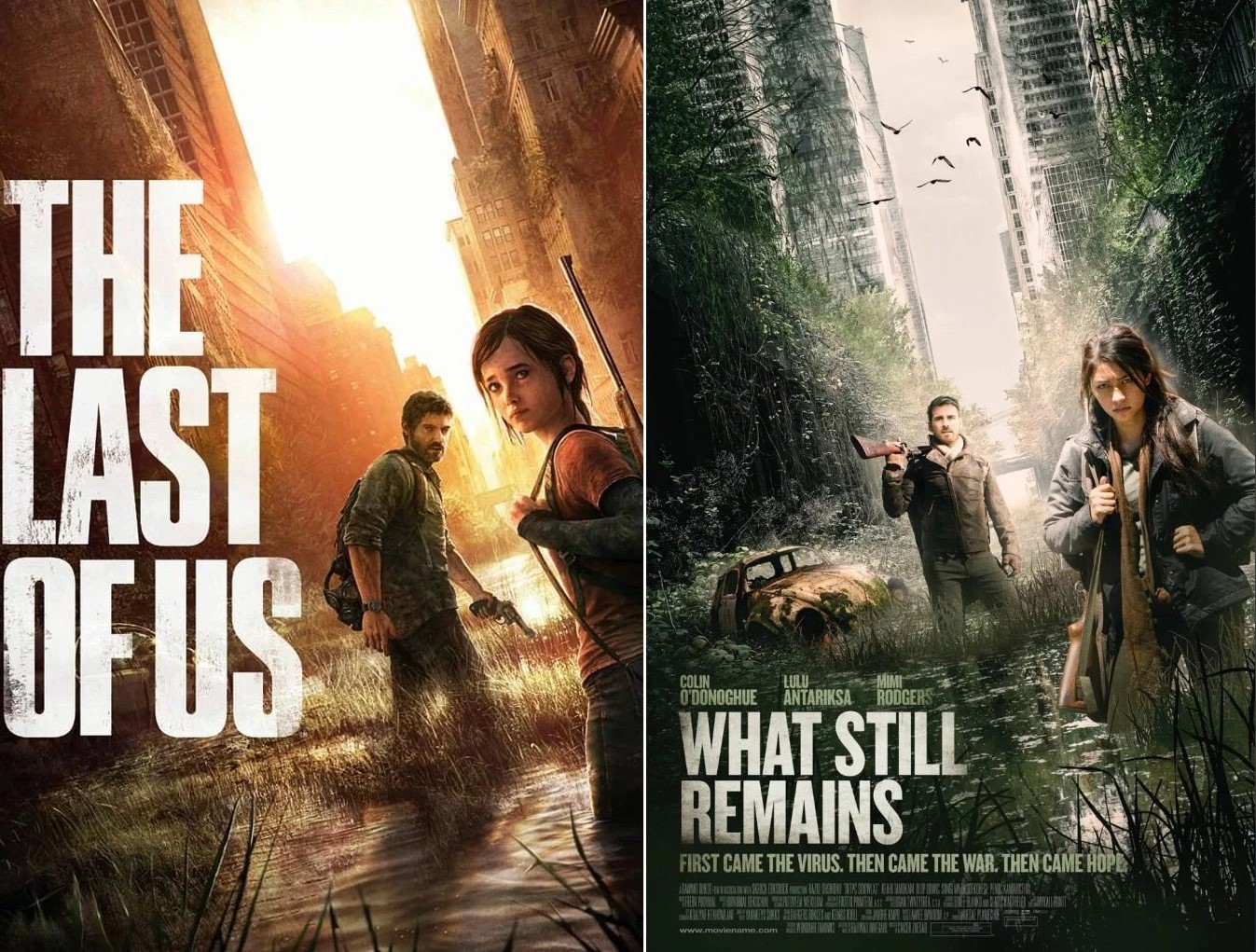 Remained the same. The last of us плакат.