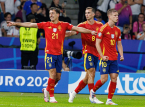 Spaniens tr&aelig;ner Luis de la Fuente er stolt: Frankrig tabte mod "verdens bedste hold"