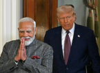 Trump s&aelig;nker toldsatserne p&aring; Indien til 18 % (ned fra 50 %)
