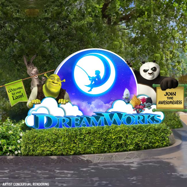 Universal Orlando Resort får land med DreamWorks-tema neste år