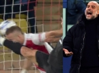 Kontrovers om straffespark, der kostede Manchester City 2-2: "Virkelig dum ting at g&oslash;re i boksen"