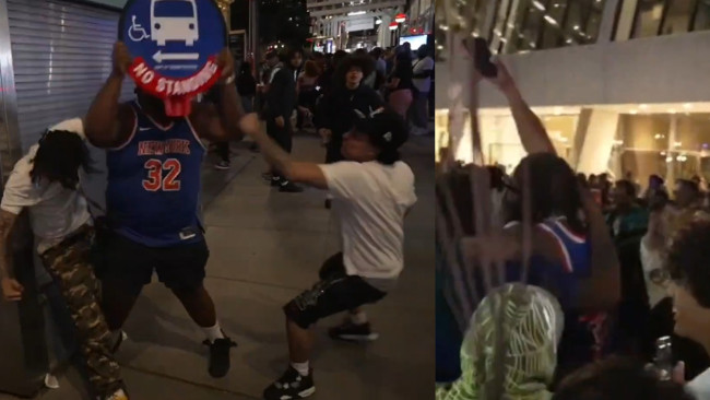 Optøjer, vold og kaos i New York efter Knicks' nederlag i NBA