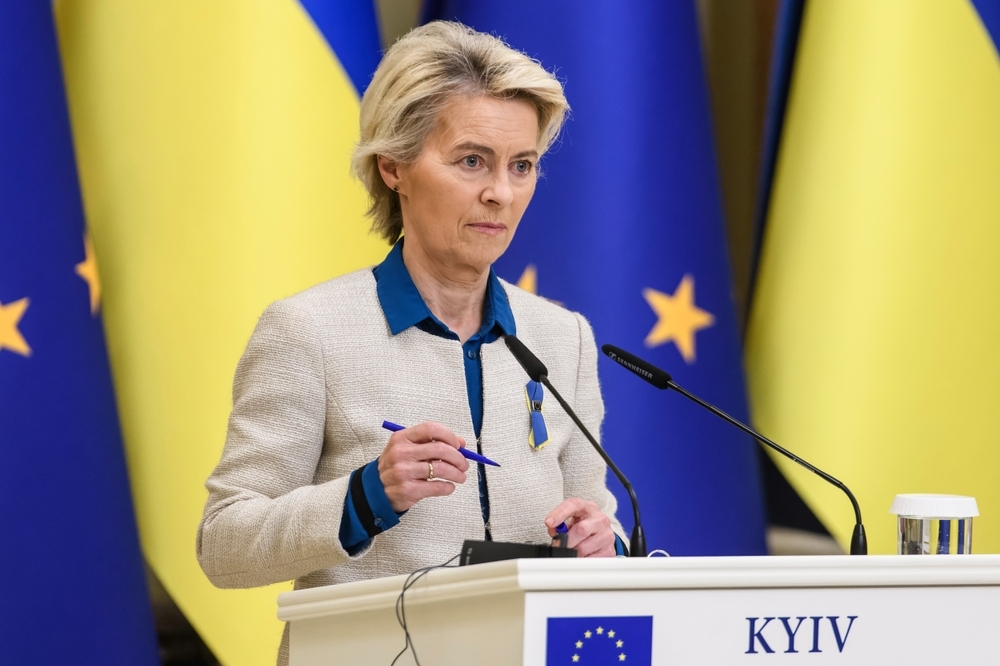 Von der Leyen ringer til Trump efter angreb på Kiev og opfordrer ham til at presse på for fred