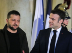 Zelensky s&oslash;ger st&oslash;tte i Paris, da krigen i Mellem&oslash;sten fjerner opm&aelig;rksomheden fra Ukraine