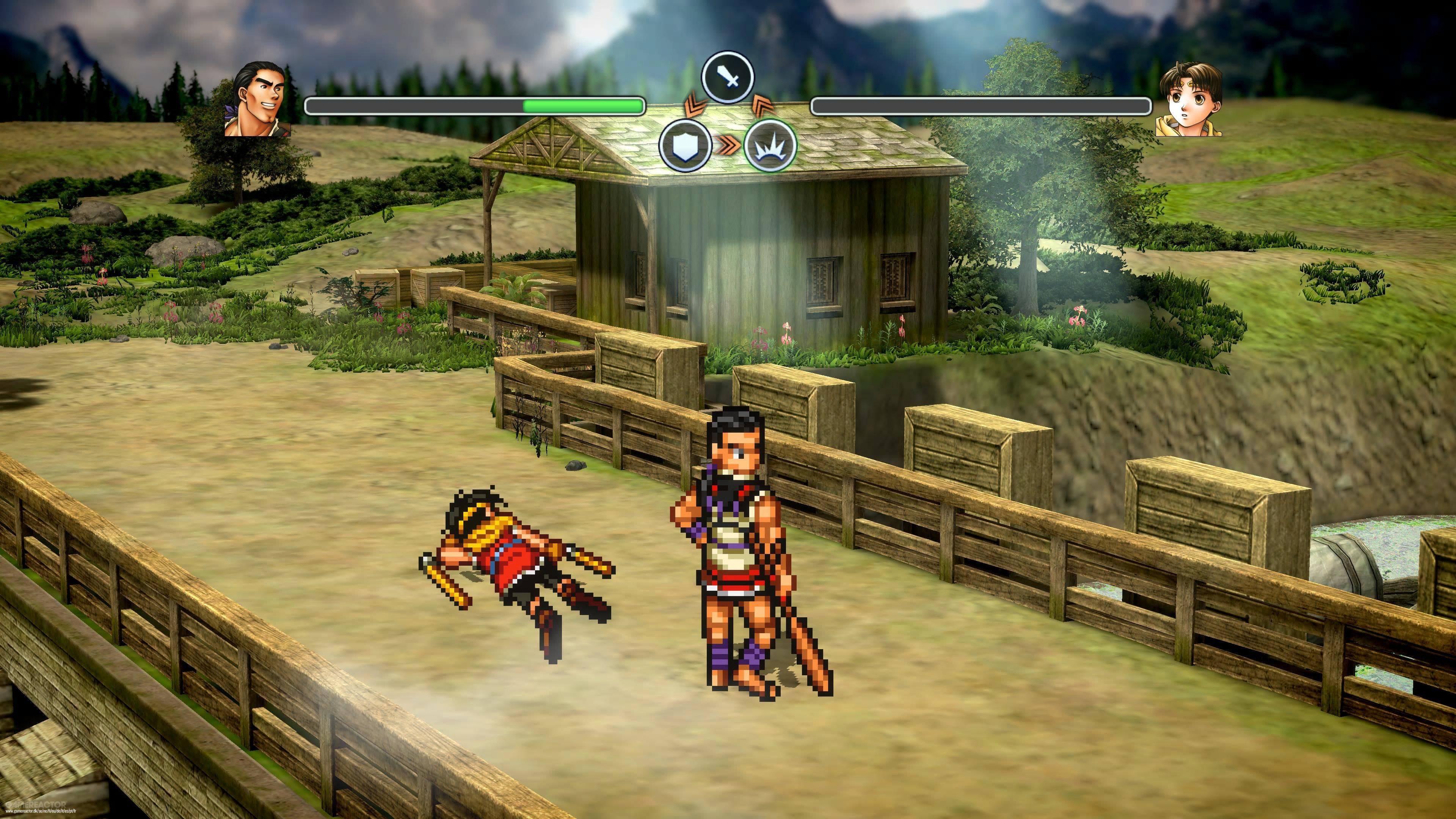 Suikoden I & II HD Remaster Gate Rune and Dunan Unification Wars