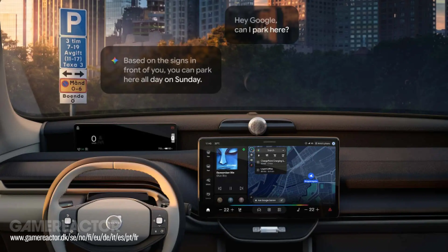 Den nye Google Gemini-funktion betyder, at den kan "se verden" omkring dig i en Volvo EX60
