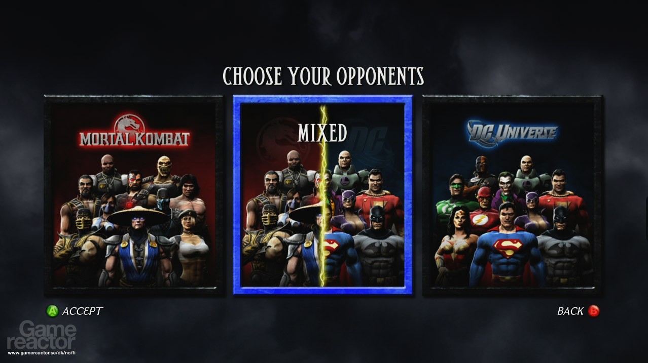Mortal Kombat vs DC Universe