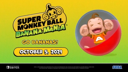 Super Monkey Ball Banana Mania - Announcement Trailer