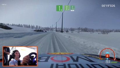 WRC Generations - Rally Sweden Gameplay with Oliver Solberg