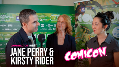 Ber&oslash;mt teaterskuespil i videospil - Jane Perry & Kirsty Rider Comicon Napoli Interview