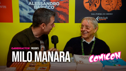 Tegneseriekunstneren ber&oslash;rt af Eros - Maestro Milo Manara Comicon Napoli Interview