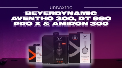 BeyerDynamic Aventho 300, DT 990 Pro X & Amiron 300 - Udpakning