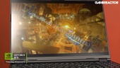 Acer Predator Helios Neo 16 AI-udstilling