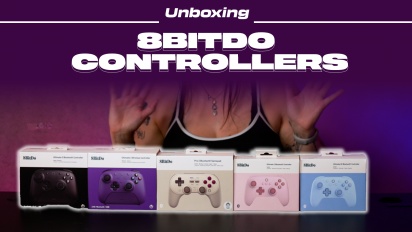 8BitDo Controllers & USB Adapter - Udpakning