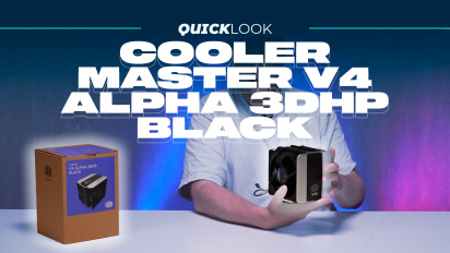 Cooler Master V4 Alpha 3DHP Black (Quick Look) - Avanceret køling