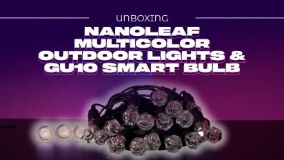Nanoleaf Matter Multicolour Outdoor Lights & GU10 Smart Bulb - Udpakning
