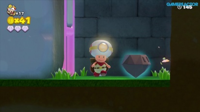 Captain Toad: Treasure Tracker: Mission 1-4 Mushroom Mesa Gameplay