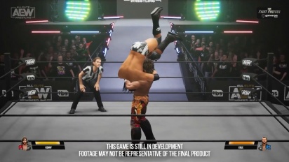 Kenny Omega vs Adam Cole - Afsløring af fuld kampspil - AEW: Fight Forever (Gamescom 2022)
