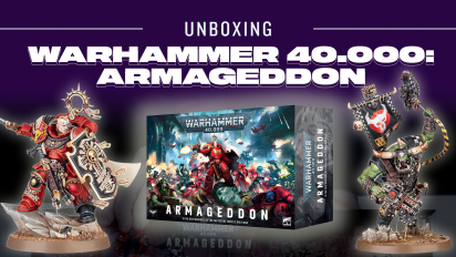 Warhammer 40,000 - Armageddon Affyringsboks Udpakning