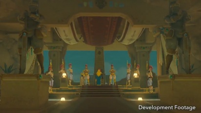The Legend of Zelda: Breath of the Wild - Champions' Ballad DLC - Development Footage