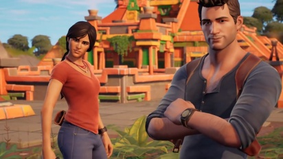 Fortnite: Uncharted crossover with Nathan Drake and Chloe Frazier
