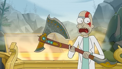 God of War: Ragnarök - Rick og Morty x PlayStation-annonce