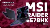 MSI Raider GE78 HX (2024) - Unboxing