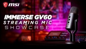 MSI Immerse GV60 Streaming Mic Showcase