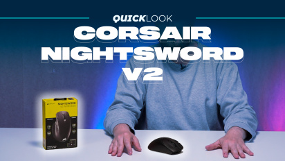 Corsair Nightsword V2 (hurtigt kig) - En mus, der lader dig arbejde h&aring;rdt, og s&aring; lege h&aring;rdt