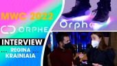 MWC 2022 - Orphe Smart Footwear - Regina Krainiaia Interview